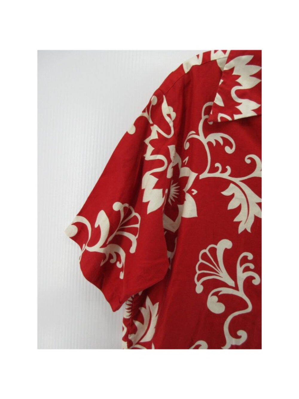 VTG Polynesian Bazaar Shirt Large 60s 70s Hawaiian Loop Collar Waikiki - Picture 3 of 12